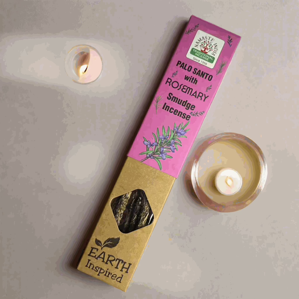 Smilkalai žemiško elemento, rozmarinų kvapo. Iš Indijos