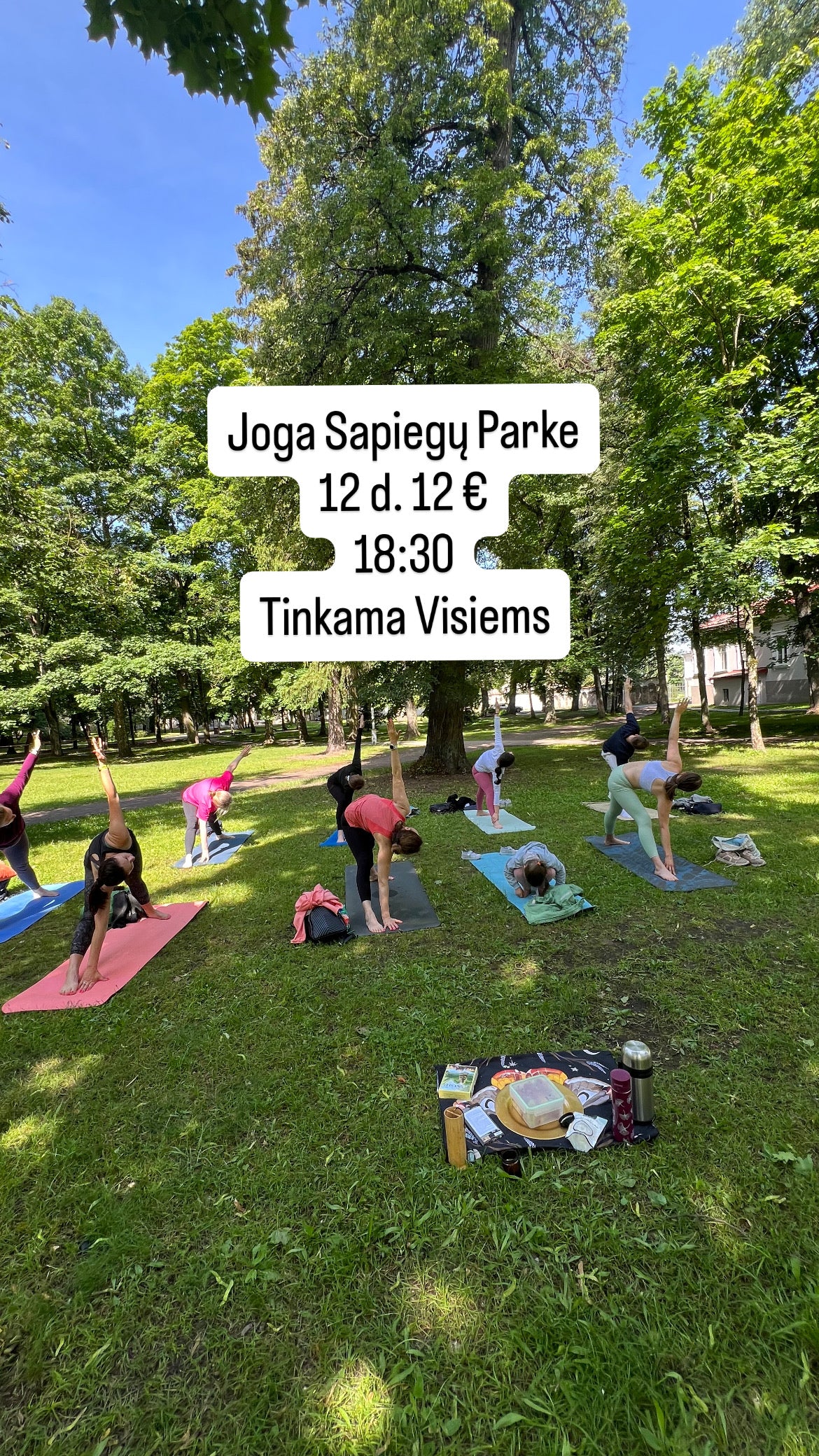 Joga Sapiegų Parke