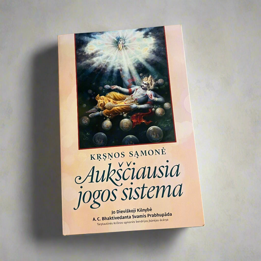 „Aukščiausia jogos sistema“ – knyga apie Krišnos sąmonę - Ganapati