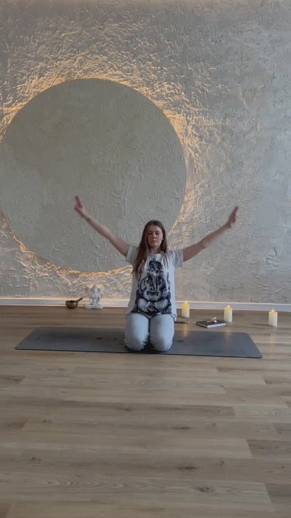 Kundalini joga veikianti prieš apatiją "Klestėjimas"