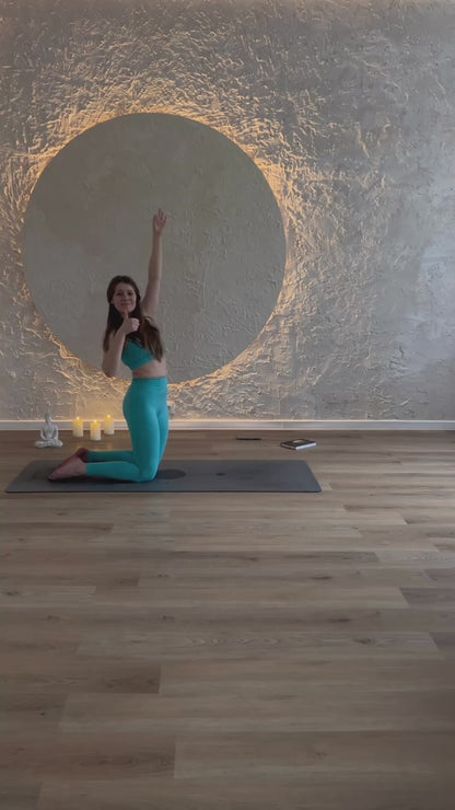 Joga "Koncentracija ir tvirtumas" susibalansavimui ir visapusiškai stiprybei. + Magiška shavasana