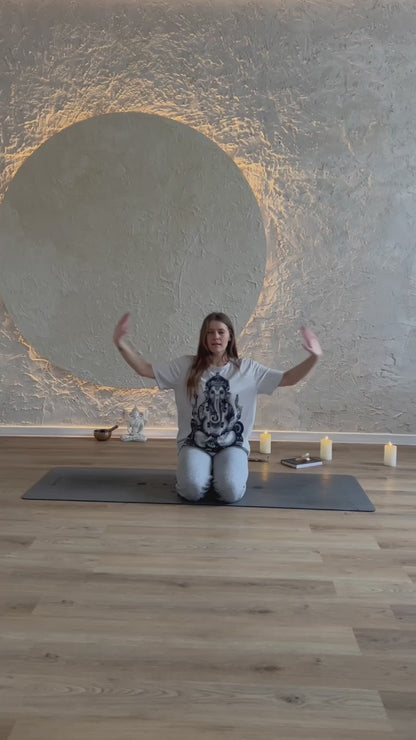 Kundalini joga veikianti prieš apatiją "Klestėjimas"